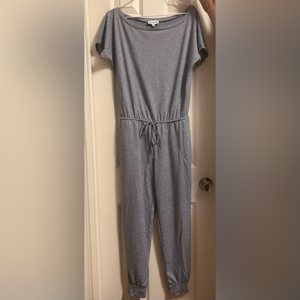 Veronica M Jumpsuit, Small, Blue-Grey